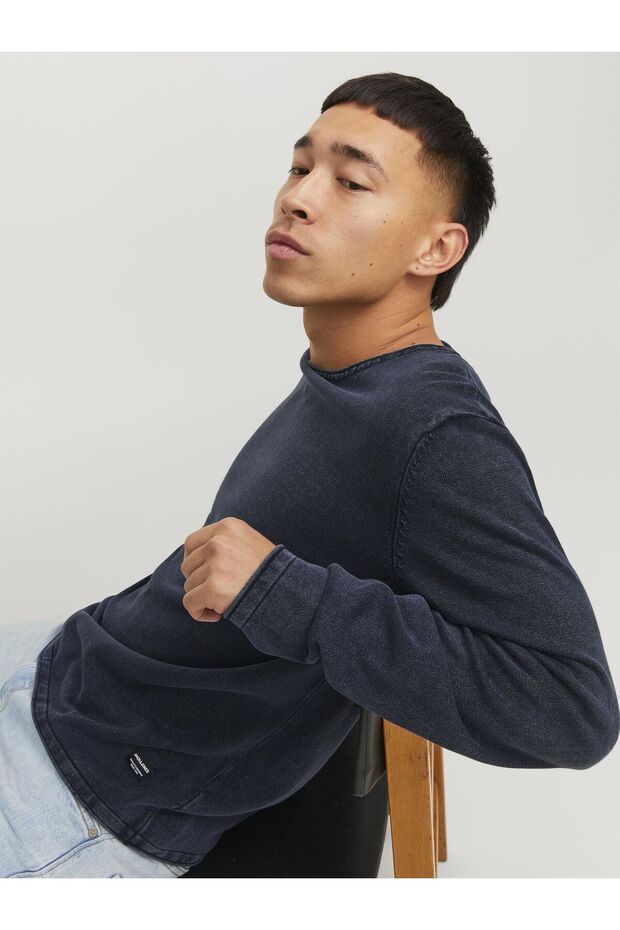 Strickmode in einfarbiger Blasseffekt - 7