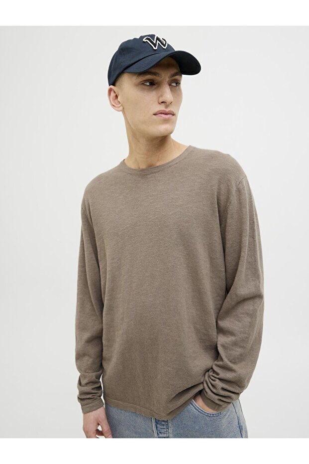 Strickpullover Einfarbig Strickpullover - 7