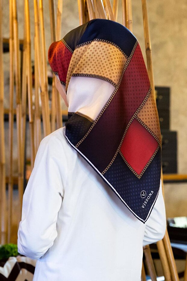 Twill İpek Eşarp - 1