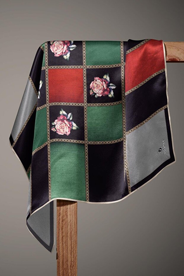 Twill İpek Eşarp - 4