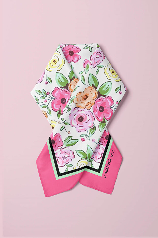 A63 MODERN FRUIT TASARIMLI BANDANA - 4