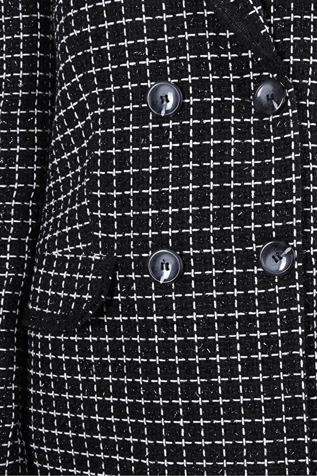 30409 Model Checkered Pants Set - 4