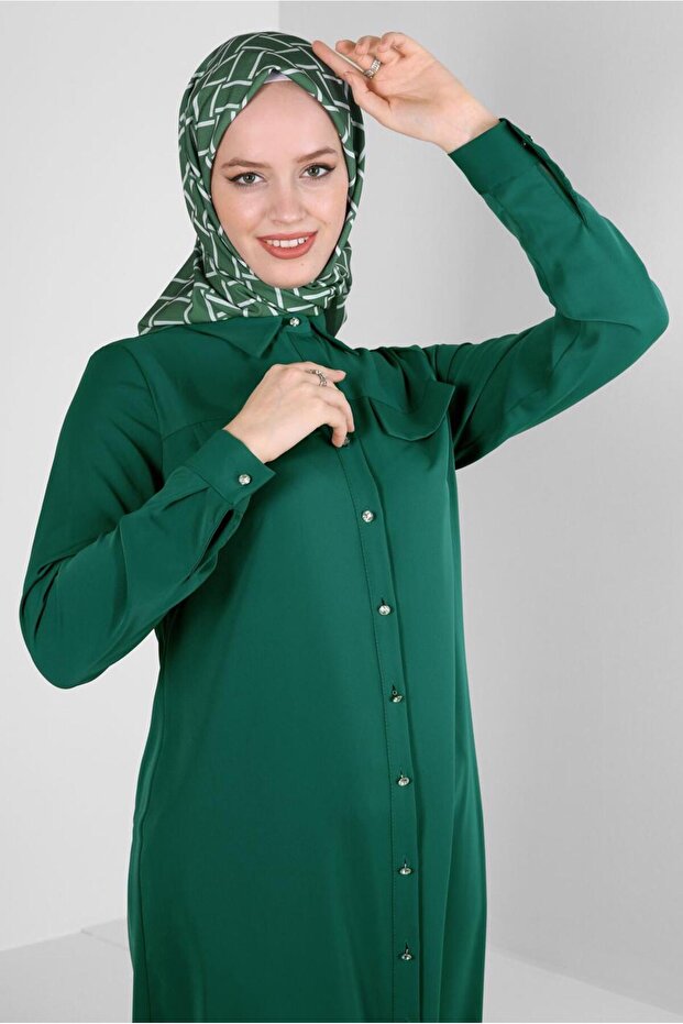 ALVINA وشاح بنمط مربع 8232