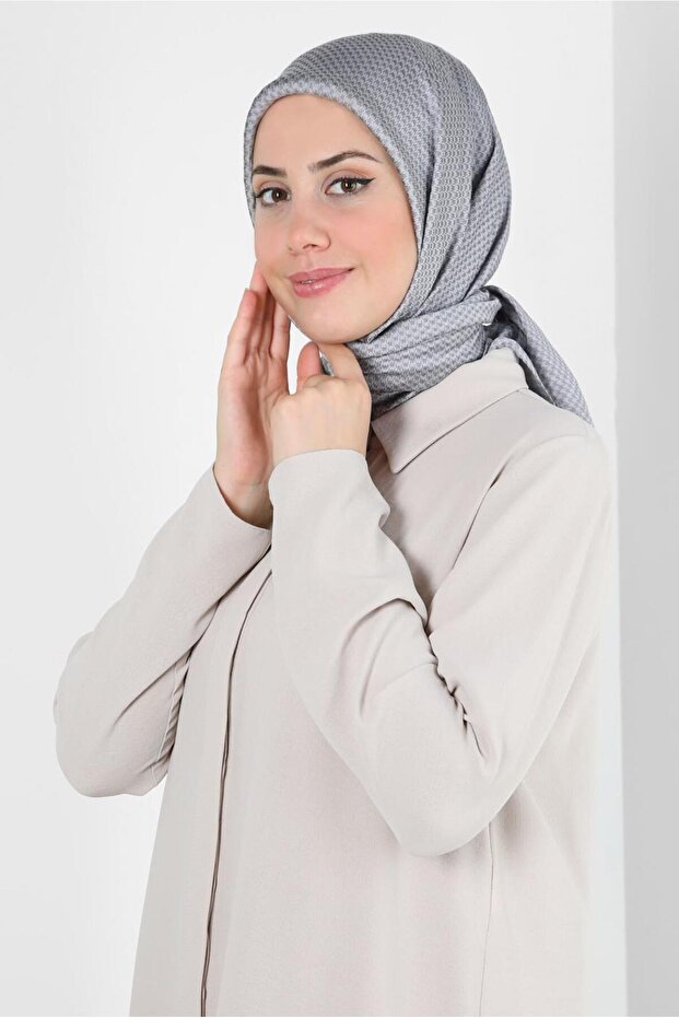 وشاح فيسكوز بنمط الغراب 8259