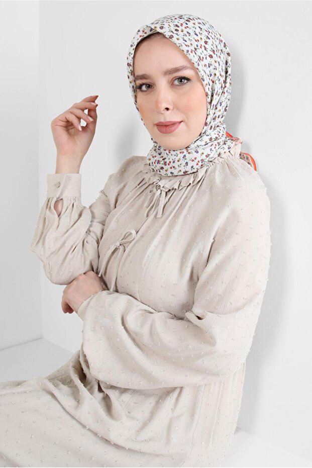 ALVINA وشاح ناعم منقوش 8411