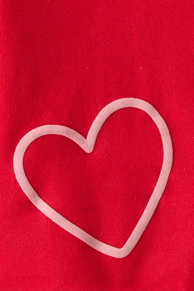 Kız Bebek Kırmızı Alt Üst - 4