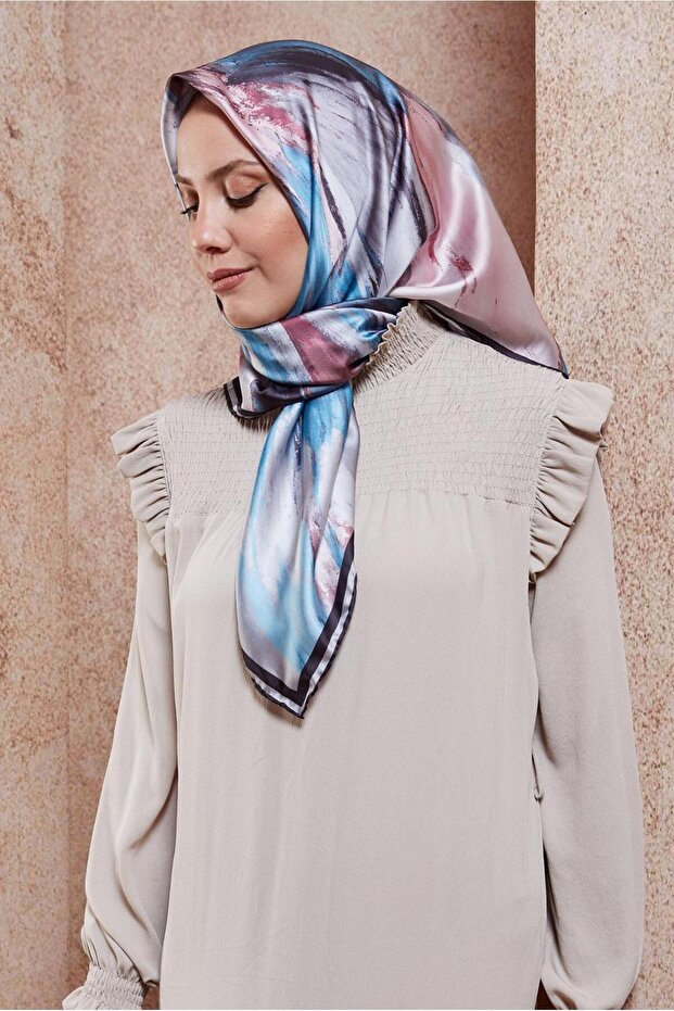 وشاح منقوش ألفينا 8405 - موديل صغير 8405