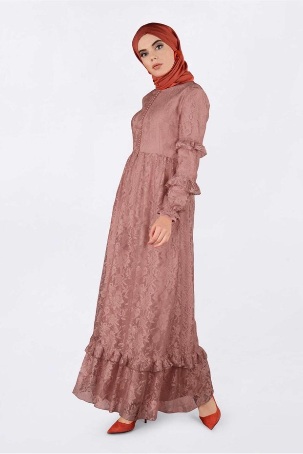 Skirt Fluffy Ruched Dress 4356