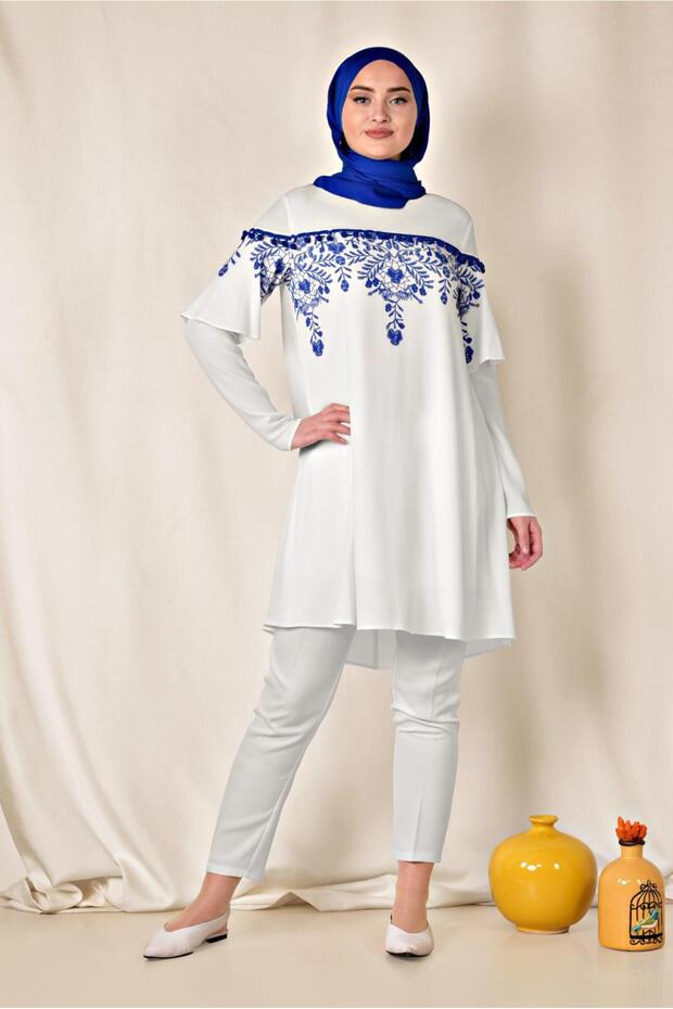 BASKILI TUNİK 4876 - 2