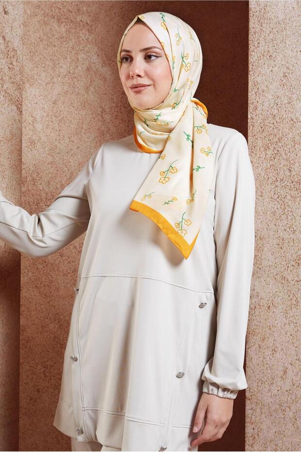 شال ALVINA 7469 موديل نمط الأزهار