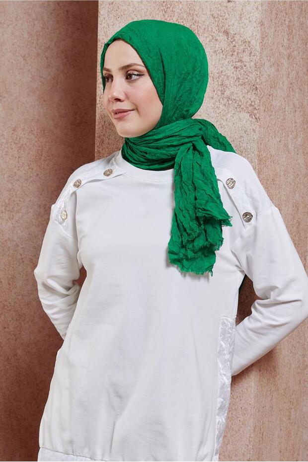 شال ALVINA 8423 موديل مجعد - ذاتي