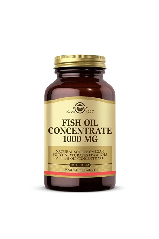 Fish Oil Concantrate1000MG 60 Kapsül