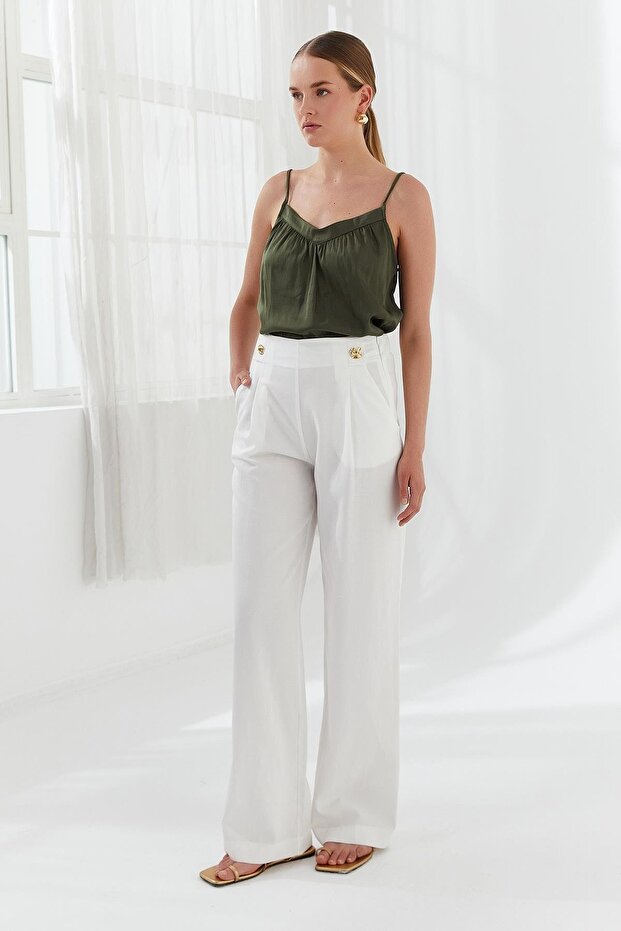 12237 بنطلون إكرو - 1