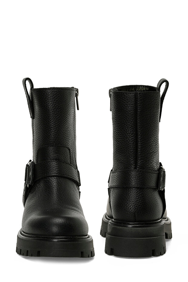 REFILE 5PR Siyah Kadın Biker Bot - 5