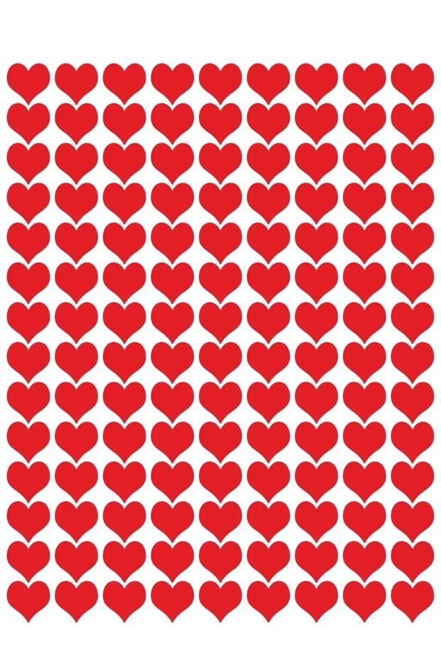 Edible Brown Heart Printing,Heart Printing on Sugar Paper,Edible Printing