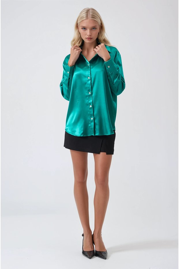Premium Satin Shirt 3438 R11-F-K2