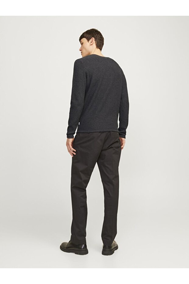 Strickpullover Einfarbig Strickpullover - 3