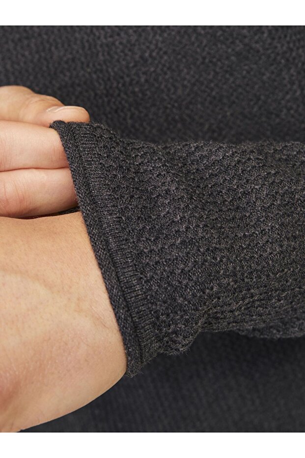 Strickpullover Einfarbig Strickpullover - 5