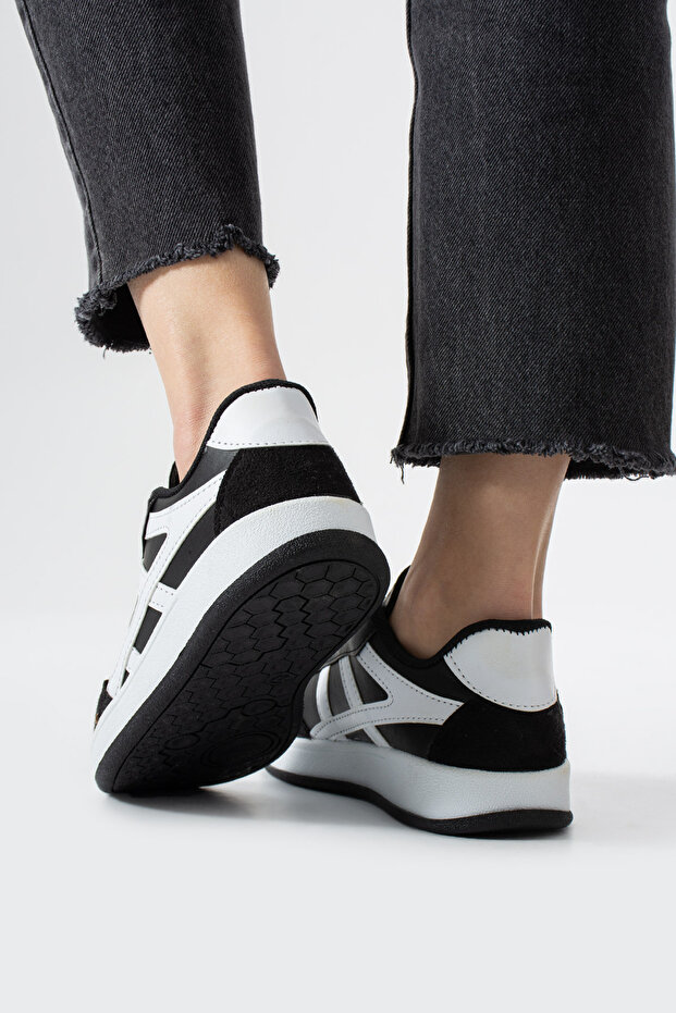 Siyah Sneaker Spor ayakkabı - 8