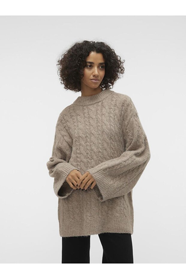 Strickpullover Langarm - 1