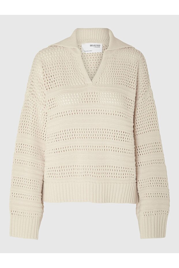 Pullover Häkel-Look - 2