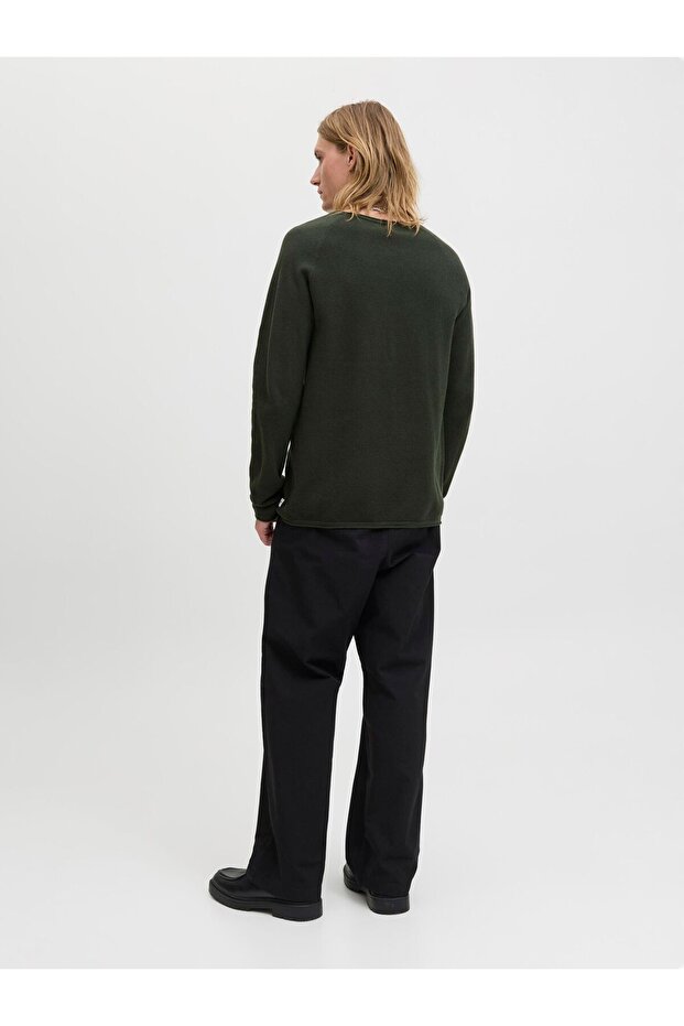 Strickpullover Einfarbig Strickpullover - 3
