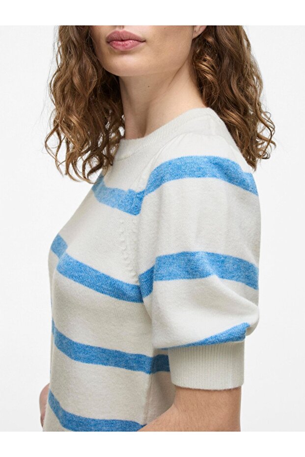 Strickoberteil Gestreiftes - 6