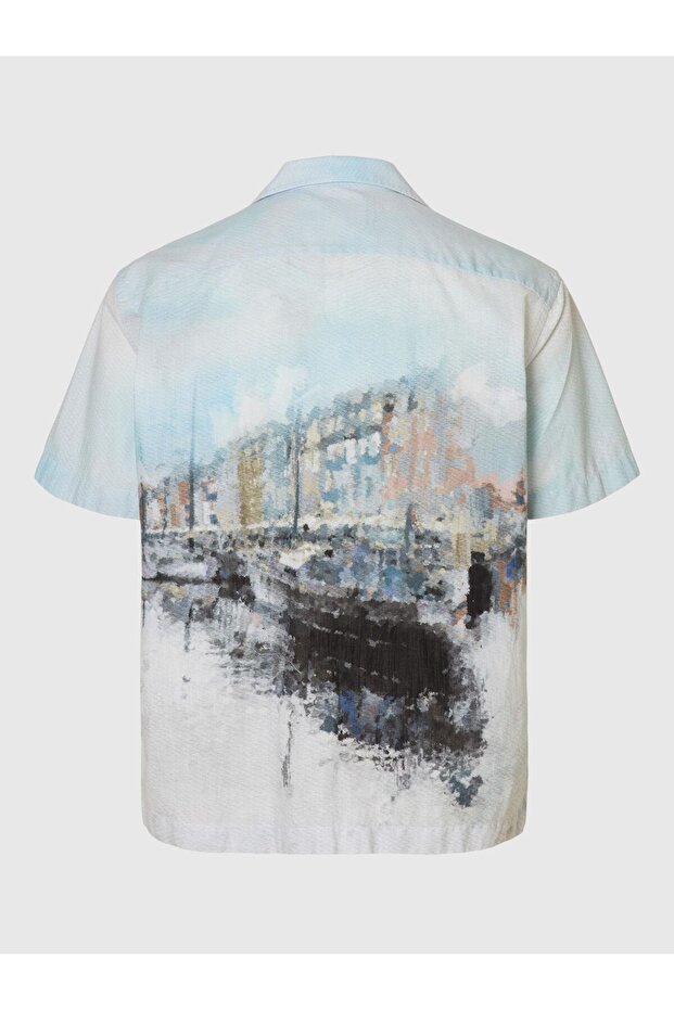 Kurzarmhemd Print - 3