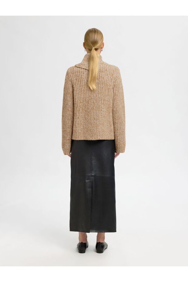 Grobstrickpullover Wollmix - 3