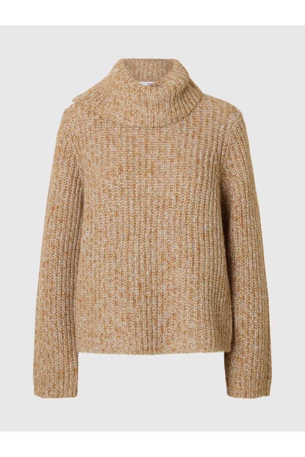 Grobstrickpullover Wollmix - 2