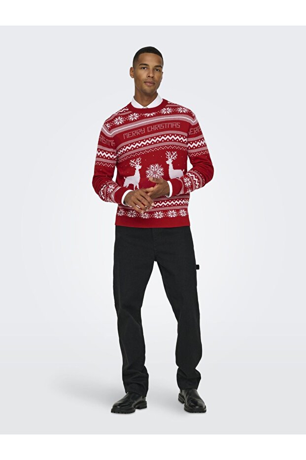 Strickpullover ONSXMAS Pullover - 8