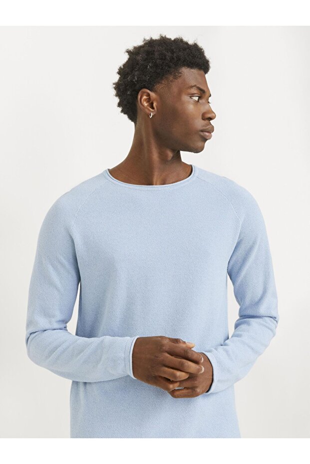 Strickpullover Einfarbig Strickpullover - 7