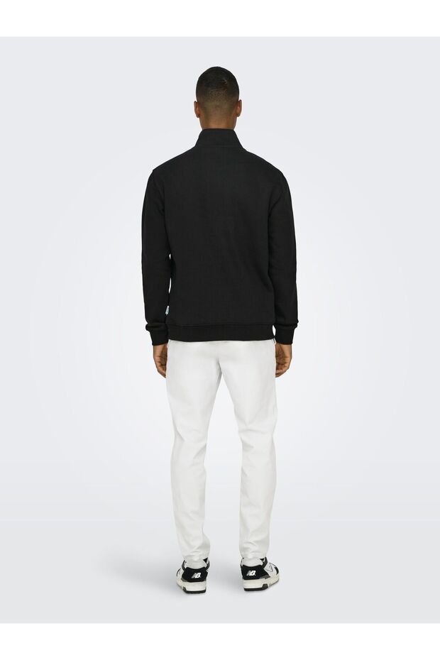 Sweatshirt mit Rundhalsausschnitt - 4