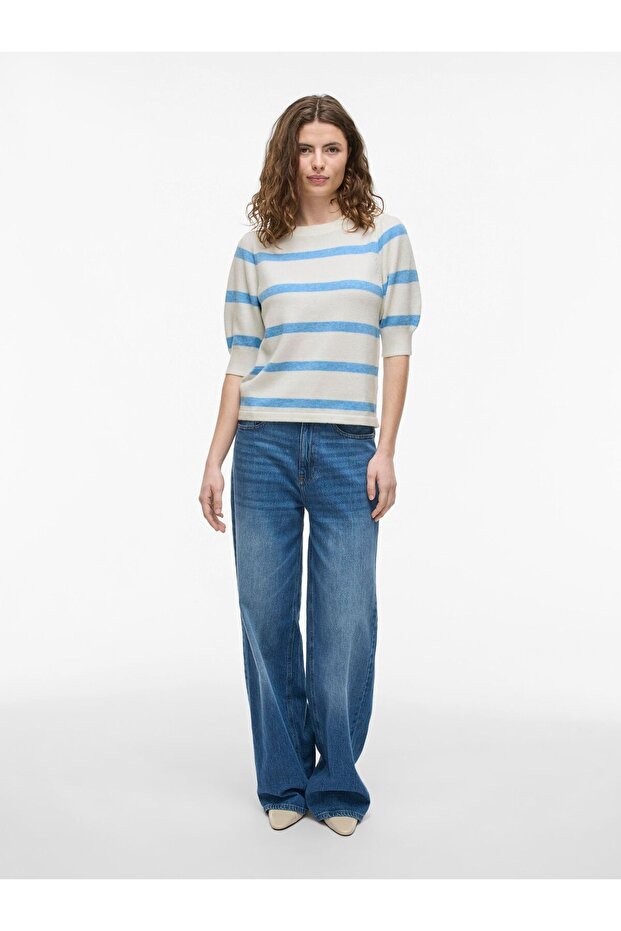 Strickoberteil Gestreiftes - 5