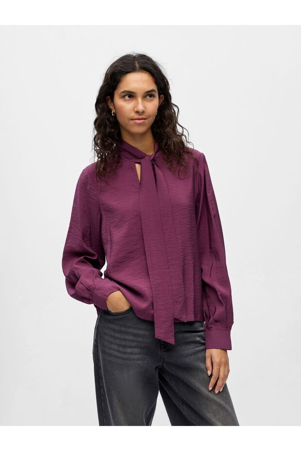 Bluse Lavallière - 1