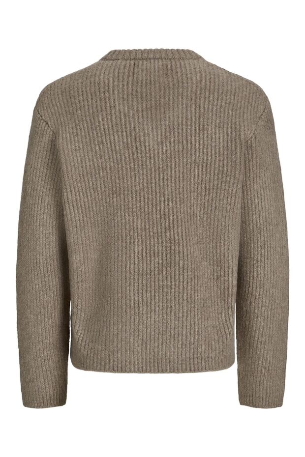 Strickpullover Einfarbig Strickpullover - 3