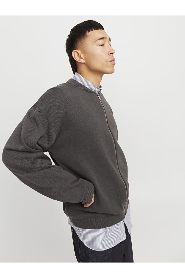 Strickjacke Einfarbig Strickjacke - 7