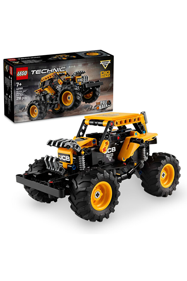 Technic Monster Jam DIGatron Pull-Back Truck 42199 Building Set for 7+ Year Old Kids (218 P)