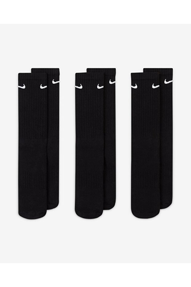 Everyday Cushioned Training Crew 3'lü Çorap - 2