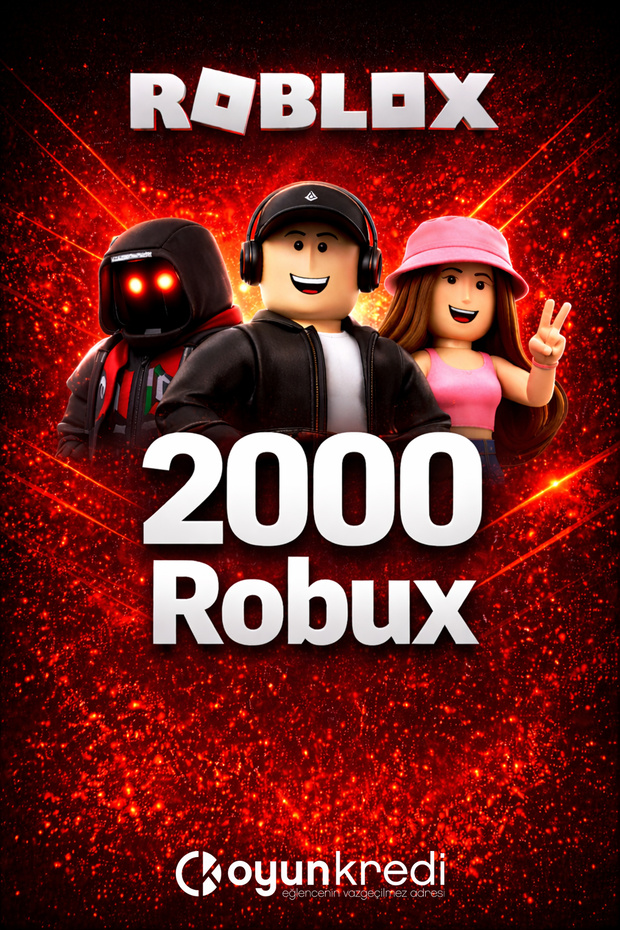 Roblox 2000 Robux - USD - 2