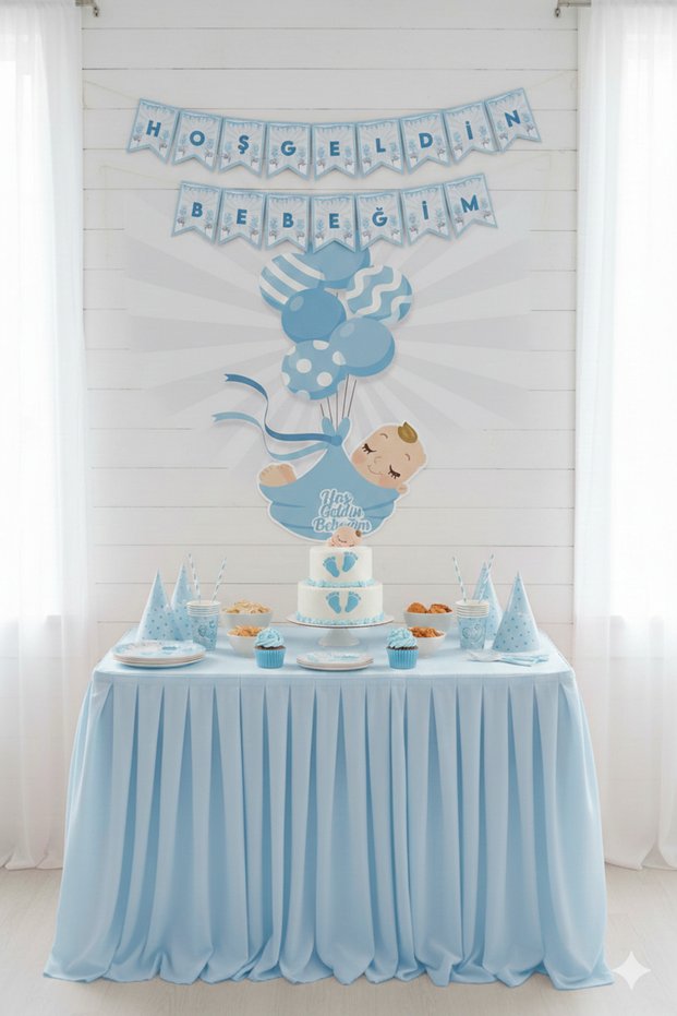 Blue Welcome Baby Baby Sayings