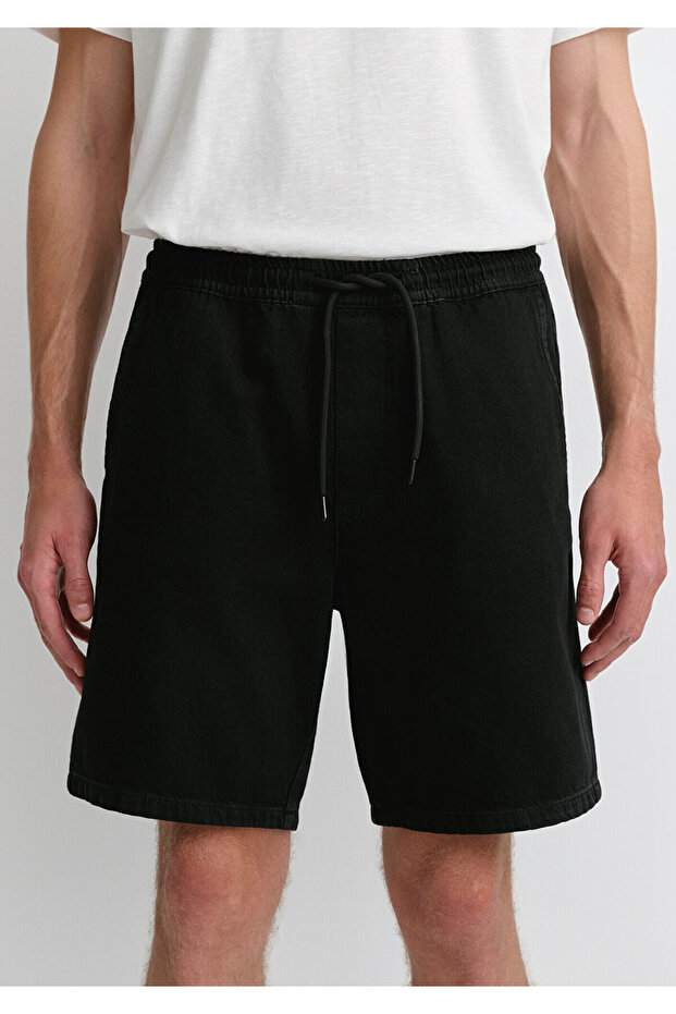 Samos Antrasit Jean Şort 0410093-89807 - 6