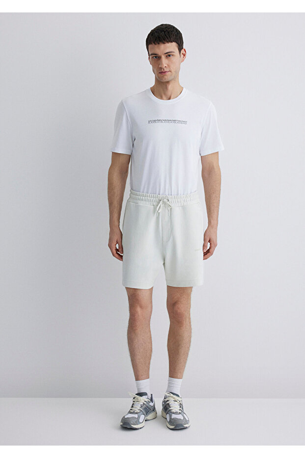 Beyaz Şort 0410258-70142 - 4