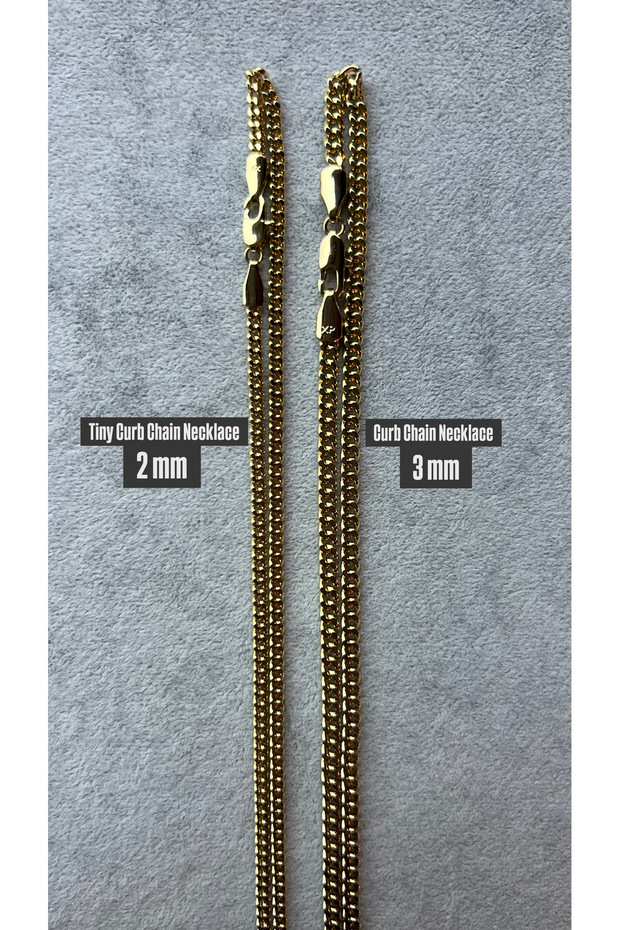 Curb Chain Kolye - 7