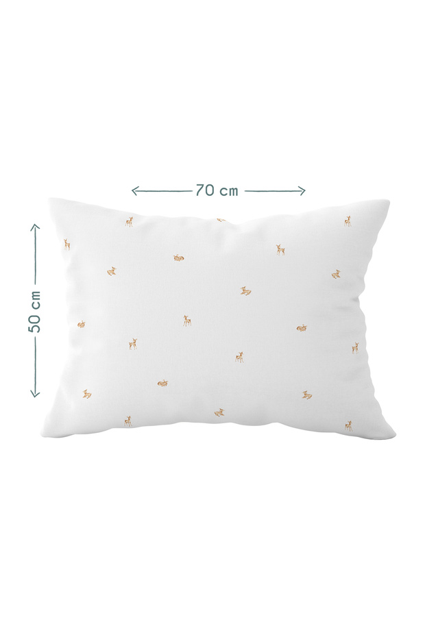 Gazelle 100% Cotton Satin Children's Pillowcase 50 X 70 cm