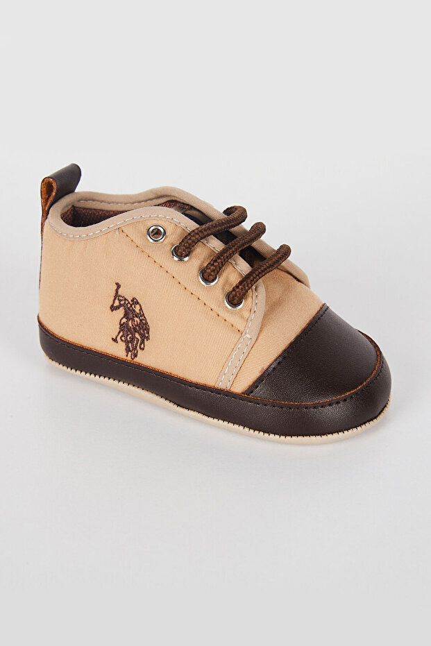 U.S. Polo Assn Baby Boy Brown Shoes