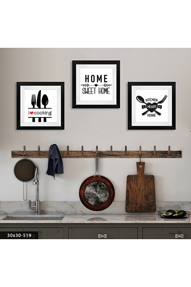 Mutfak 3 Parça Mdf Tablo - 3