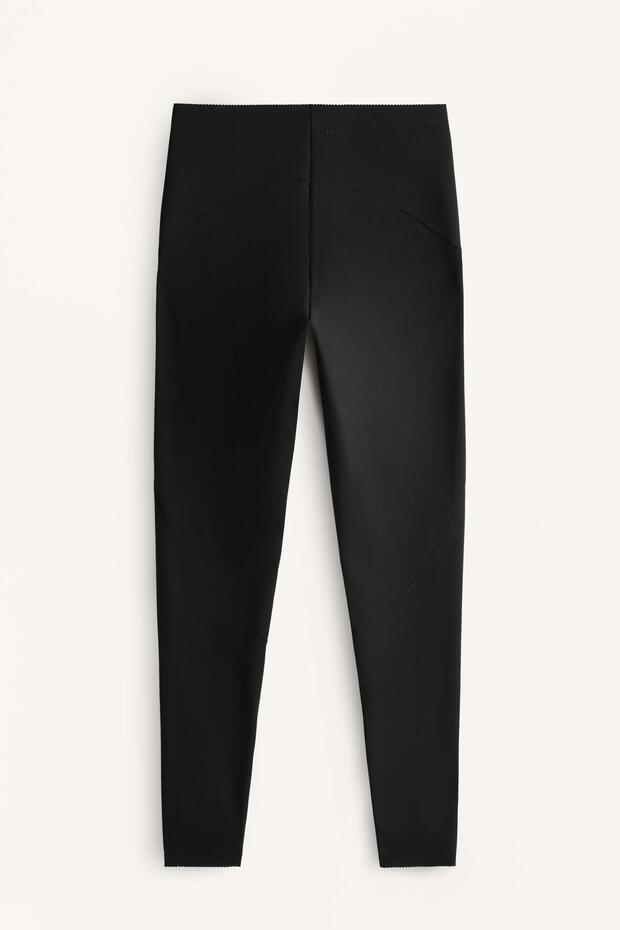 Basic compressive ankle-length leggings - 6