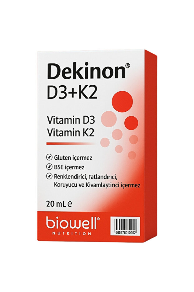 Dekinon D3K2 400 Damla 20 ml - 5