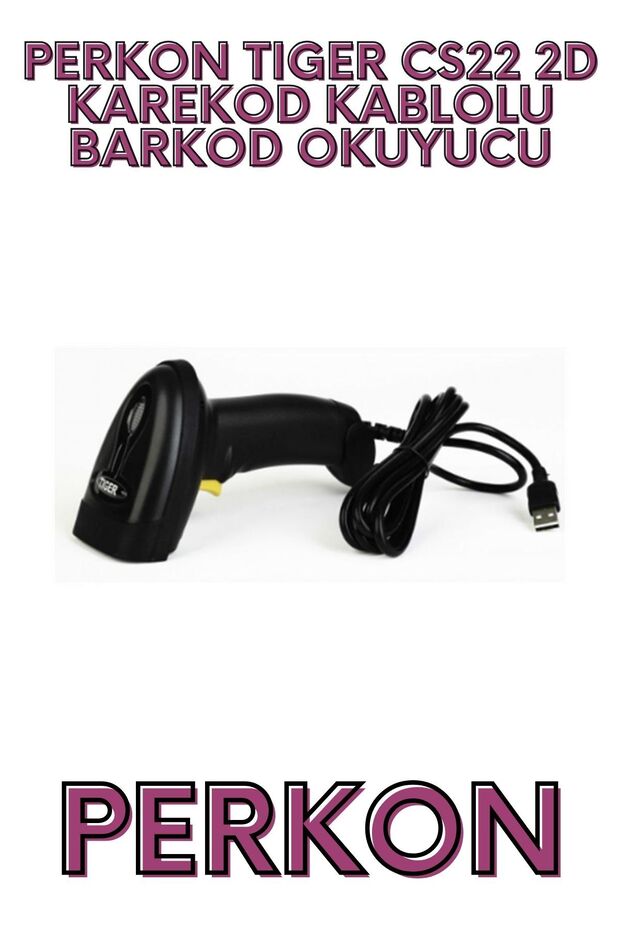 TIGER CS20 1D ليزر سلكي USB ماسح الباركود - 1
